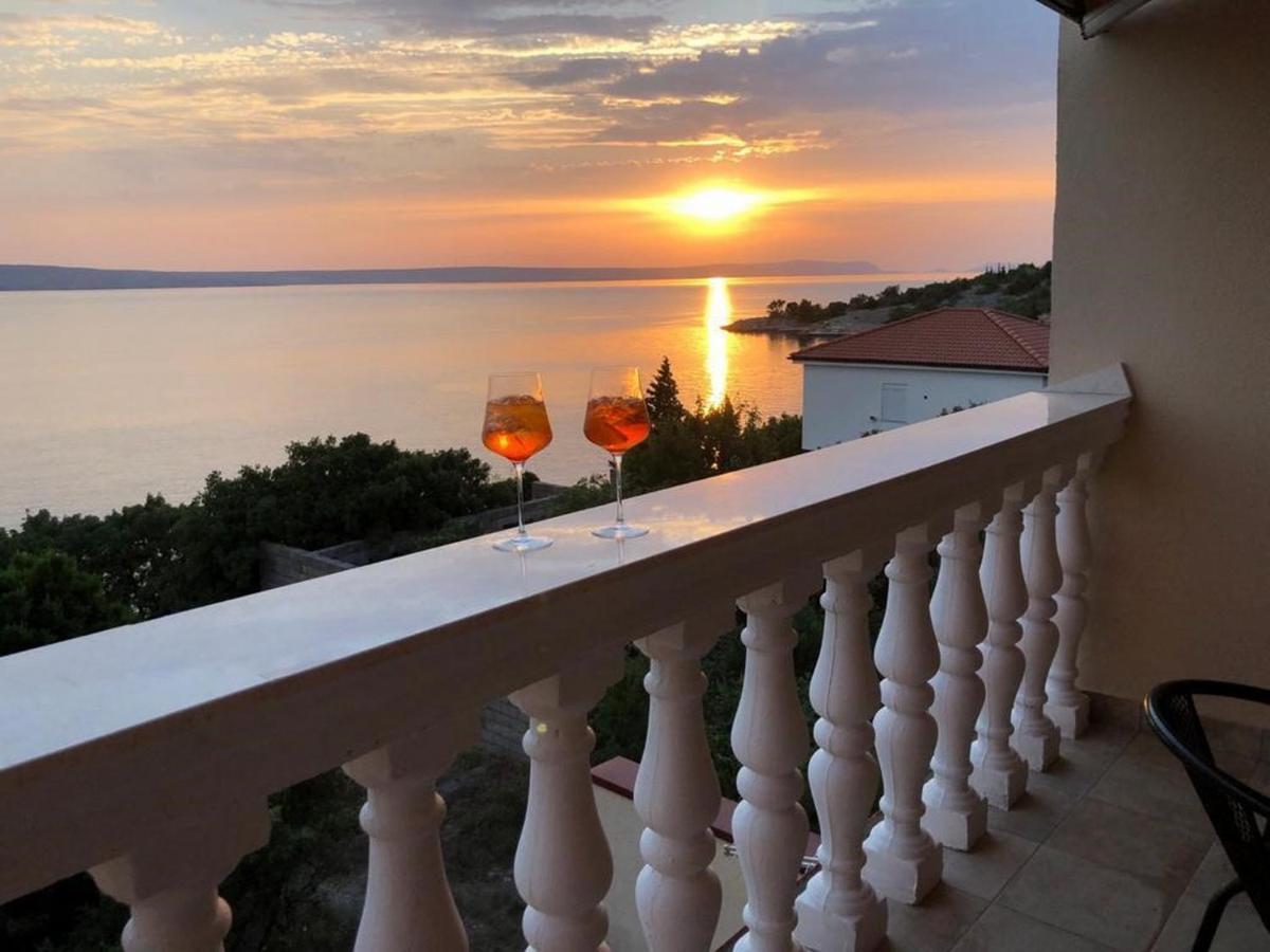 Mamma Mii, Baric Draga Stunning View, 30M To The Sea Apartamento Exterior foto